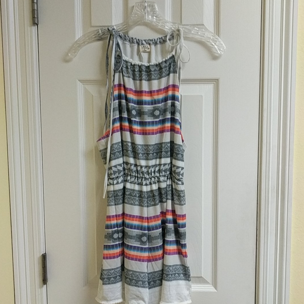 Love & Sunflowers Boho Beach Romper